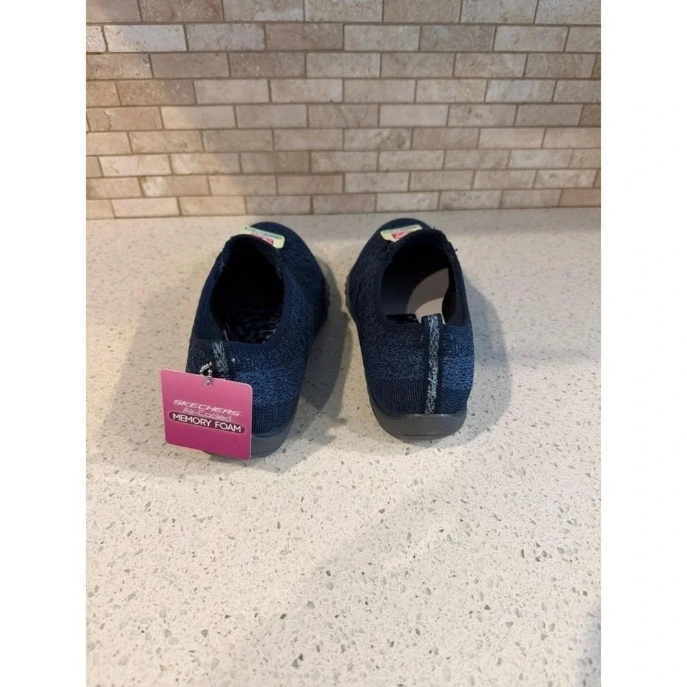 Skechers Relaxed Fit Womens 12‎ Navy SN23028